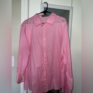 Men’s Button Down Top Long Sleeve with Collar